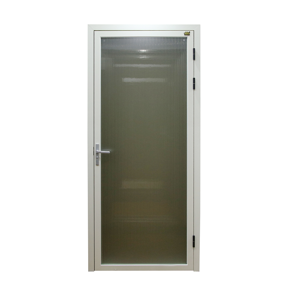 Energy-efficient interior aluminum doors