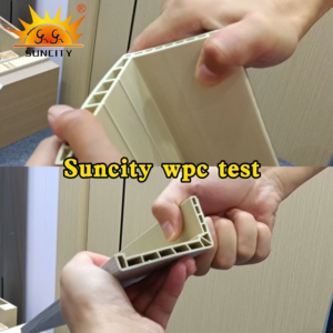 Sun City WPC Doors products Quality Test