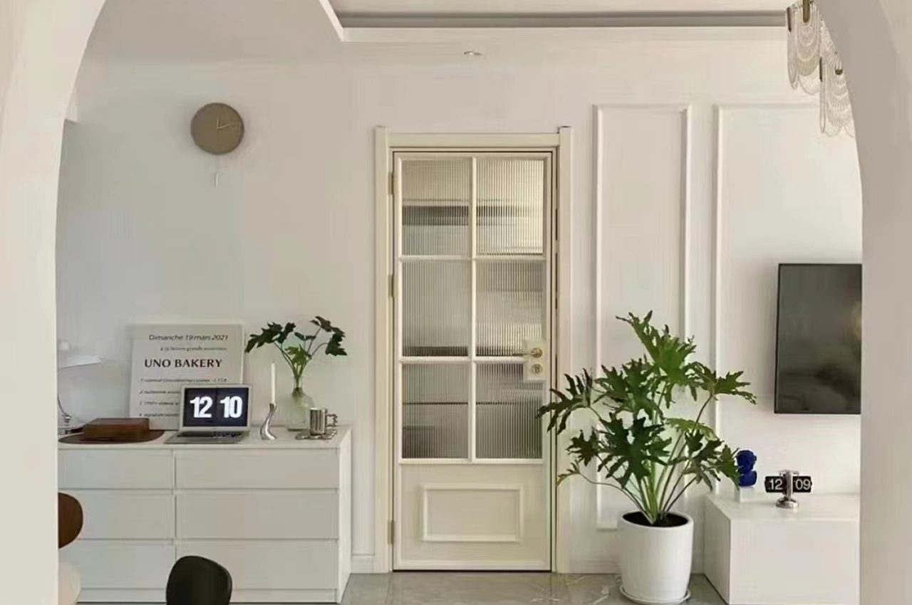 SunCity wpc glass door interior